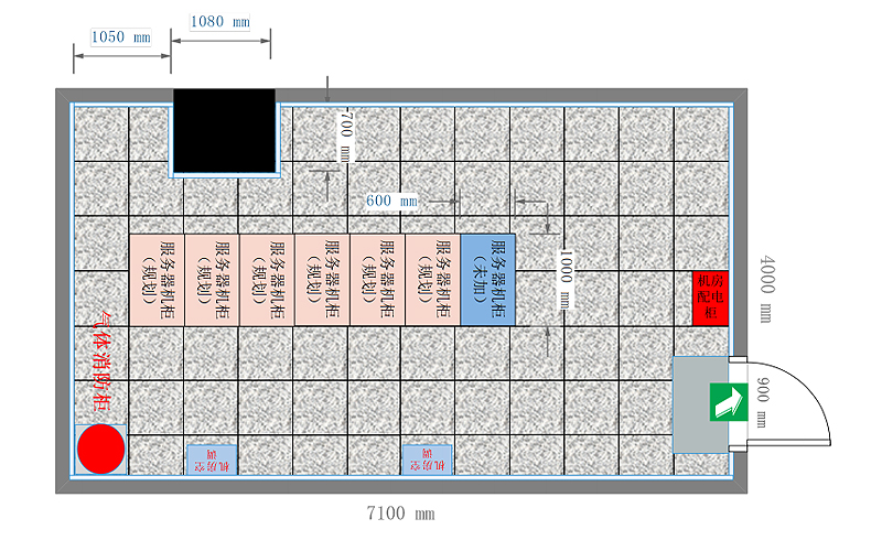 機房機柜規(guī)劃圖